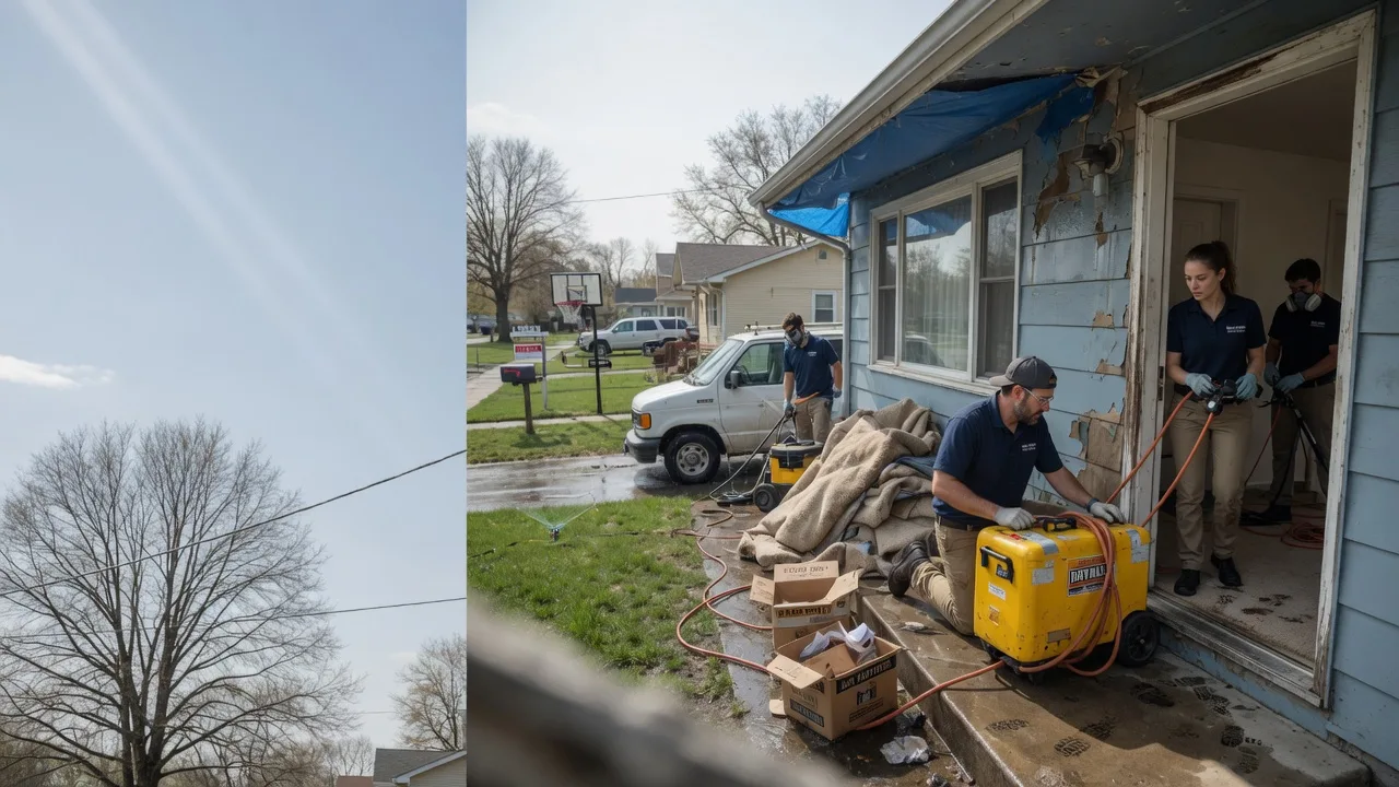 Basement Flood Cleanup in Fanshawe, OK near me